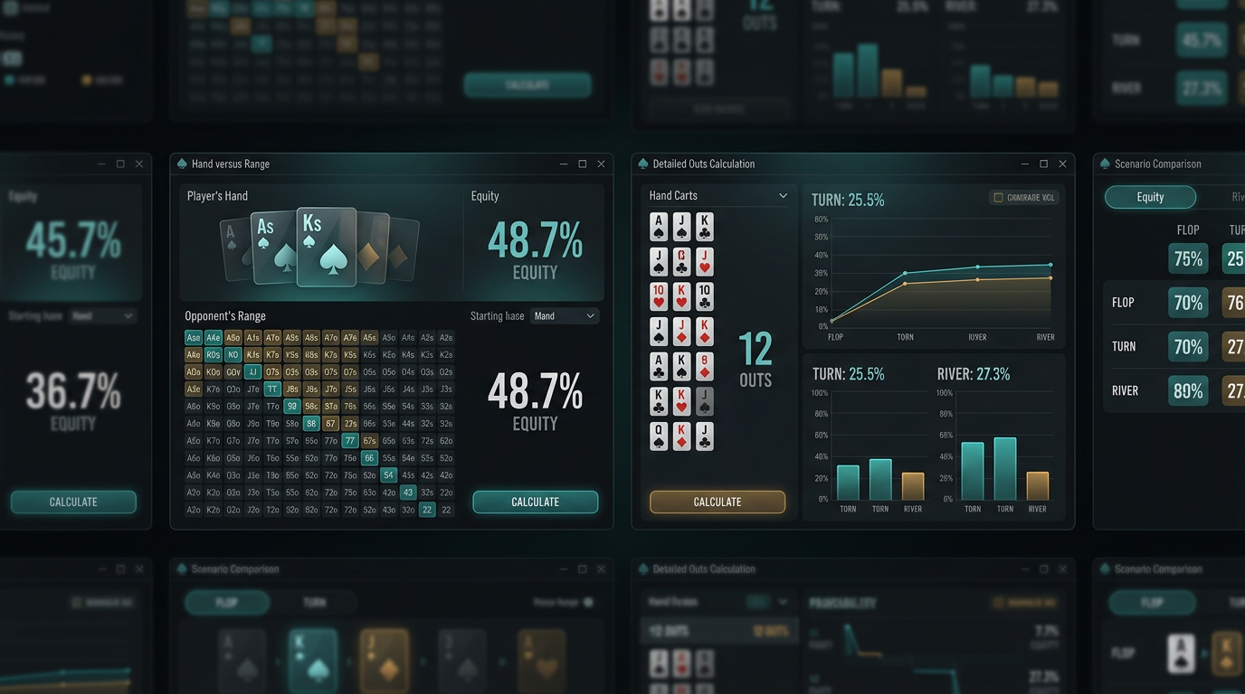 Poker Equity Calculator Comparison (2026)