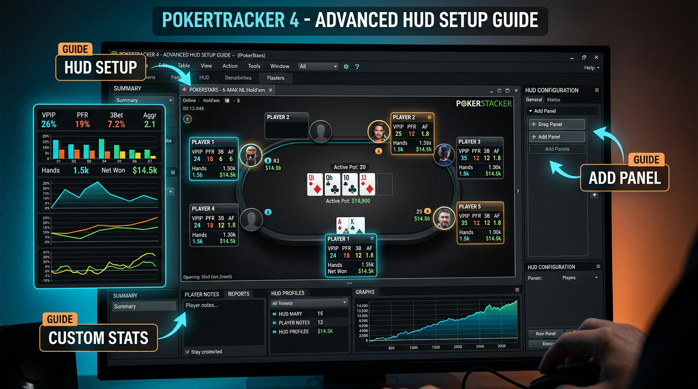 PokerTracker 4 HUD Setup Guide: From Install to First Hand (2026)