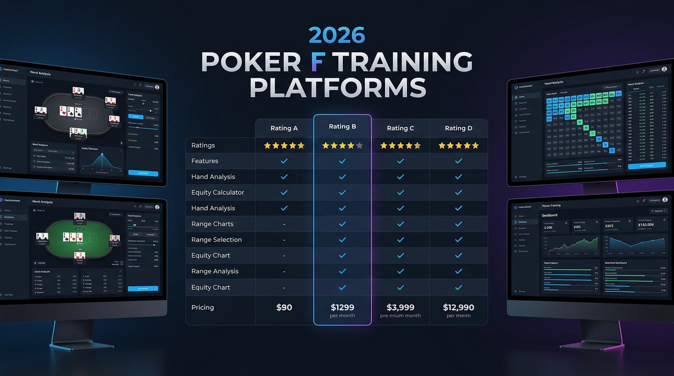 Poker Training Software Comparison 2026: What I Actually Use