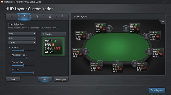 Hold'em Manager 3 HUD Setup: The Walkthrough I Wish I'd Had