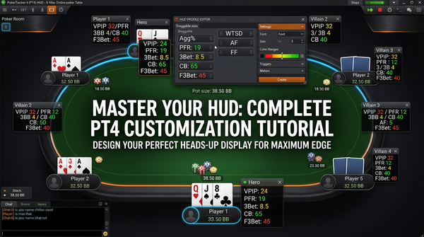 PokerTracker 4 HUD Customization: A Real Guide From a 9-Year User